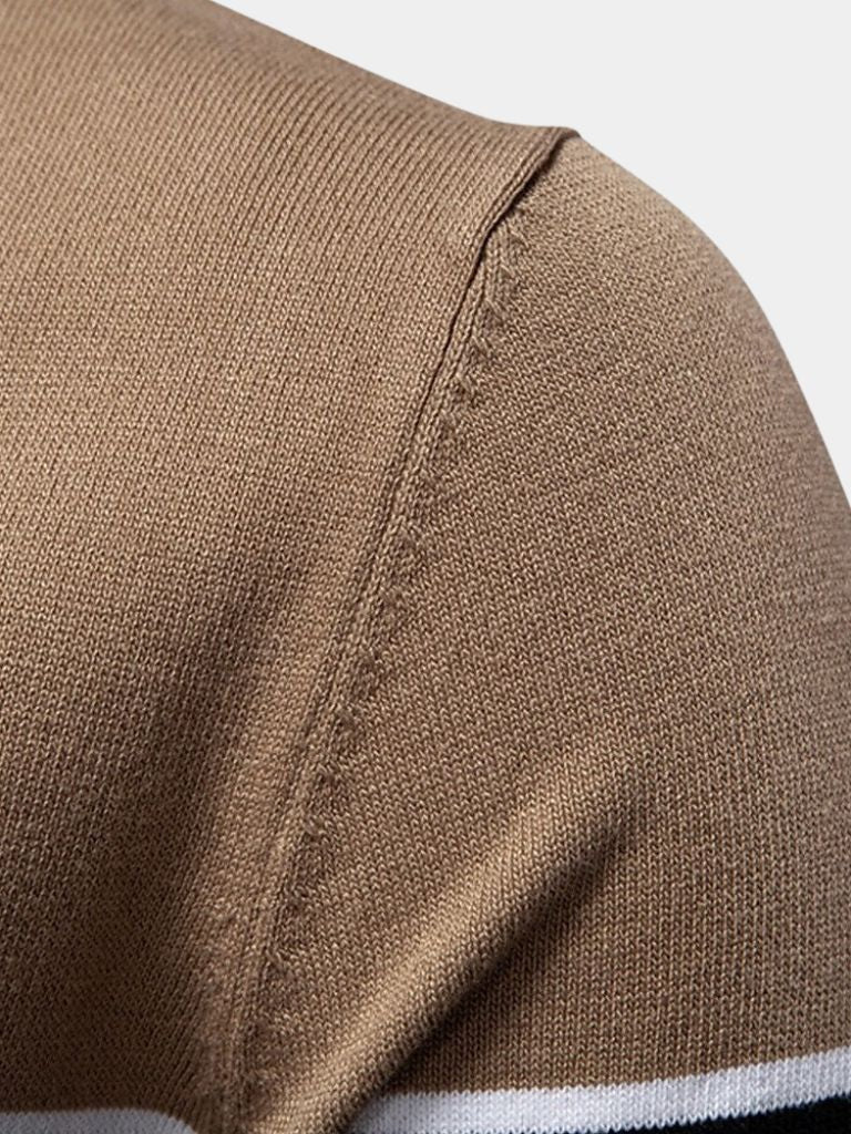 Tanned Velvet Polo – Leviana