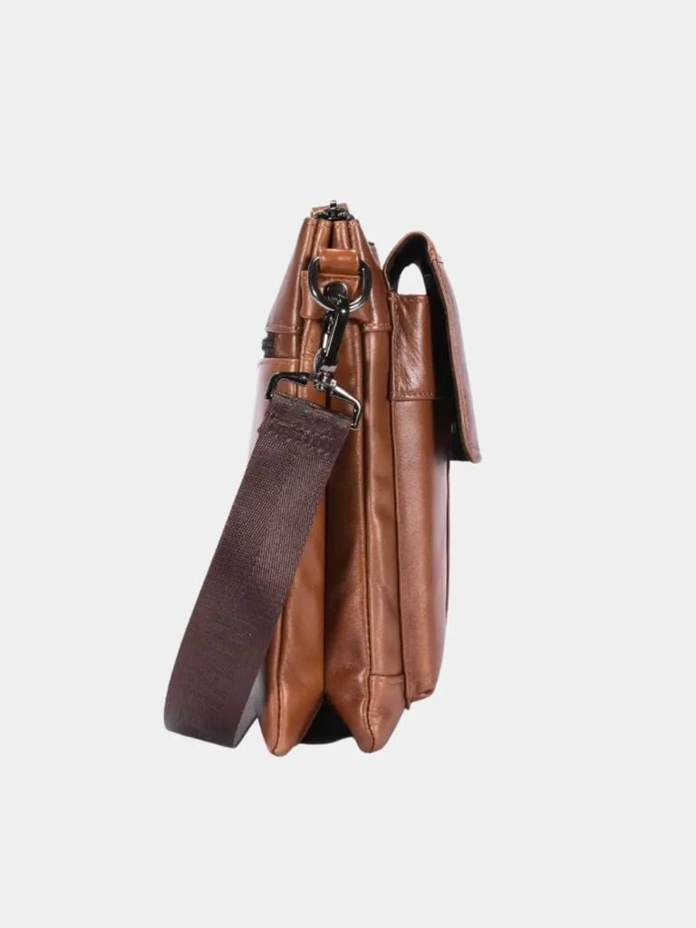 Leviana Classic Leather Shoulder Bag