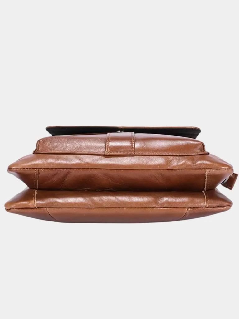 Leviana Classic Leather Shoulder Bag