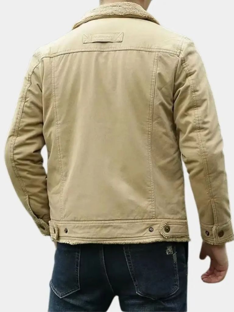 Retro Military Aviator Jacket - Leviana