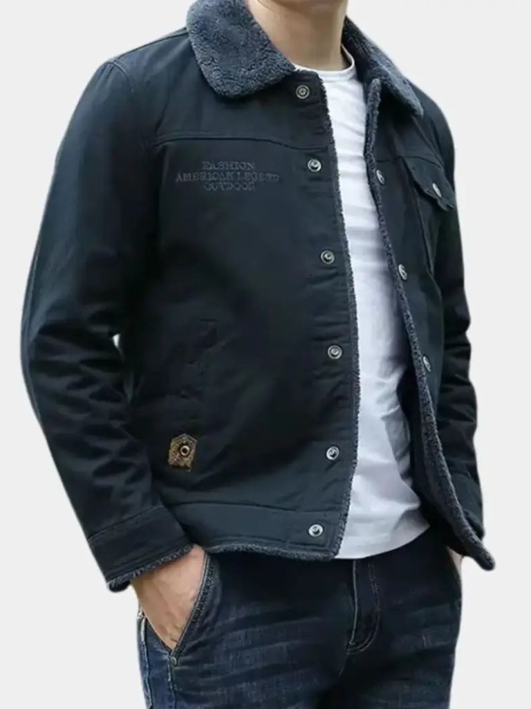 Retro Military Aviator Jacket - Leviana