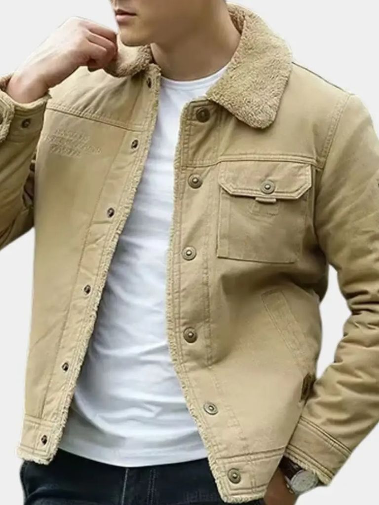 Retro Military Aviator Jacket - Leviana