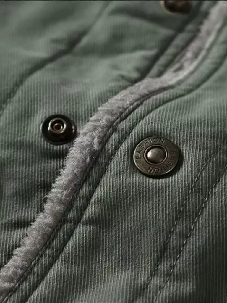 Retro Military Aviator Jacket - Leviana