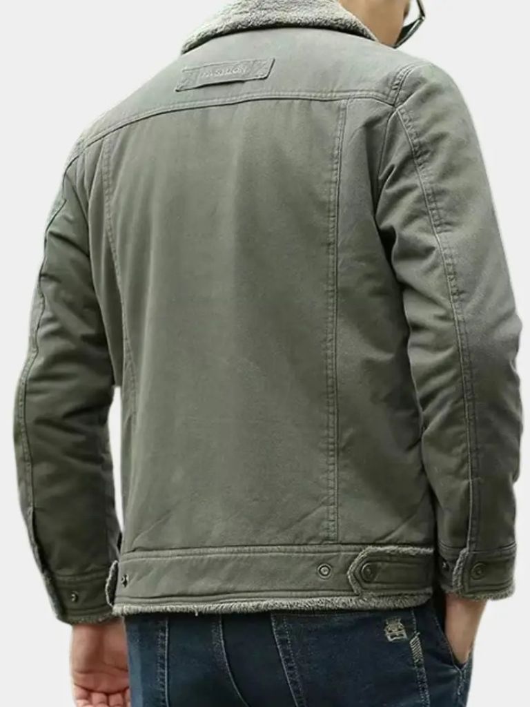 Retro Military Aviator Jacket - Leviana