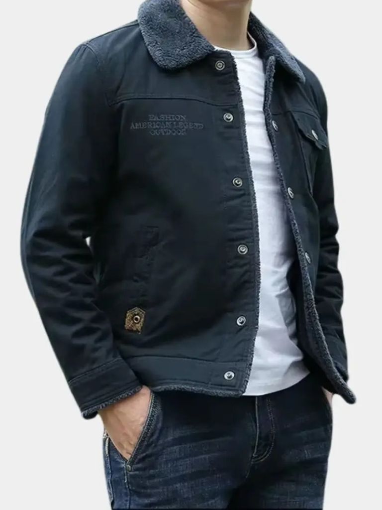 Retro Military Aviator Jacket - Leviana