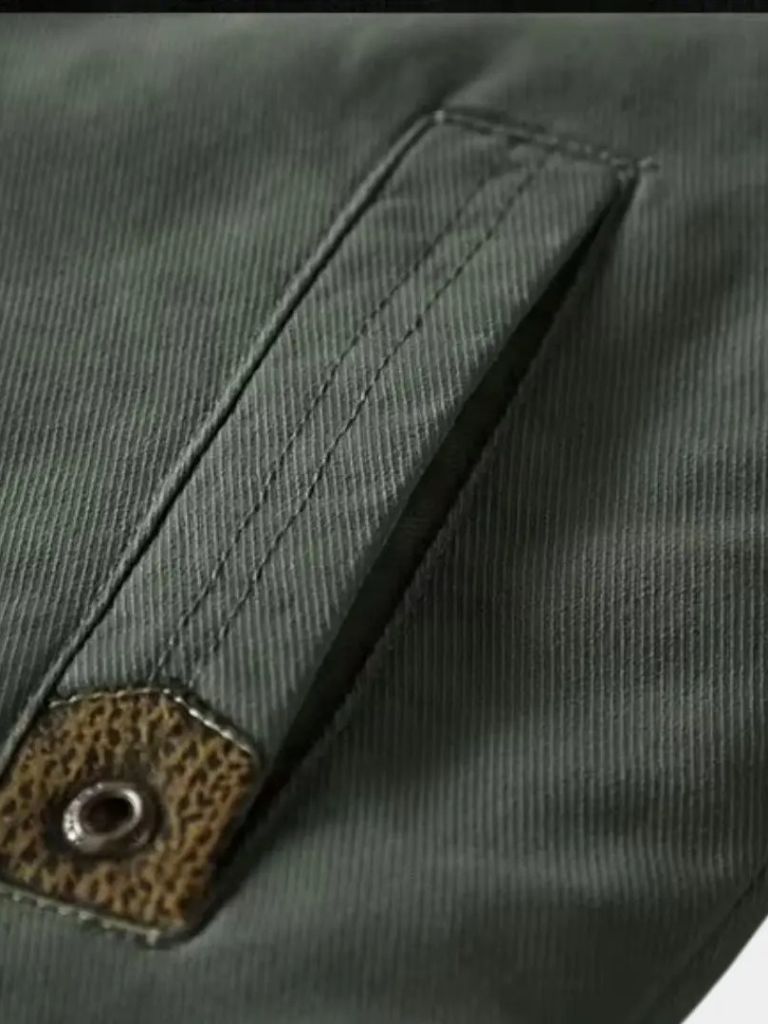Retro Military Aviator Jacket - Leviana