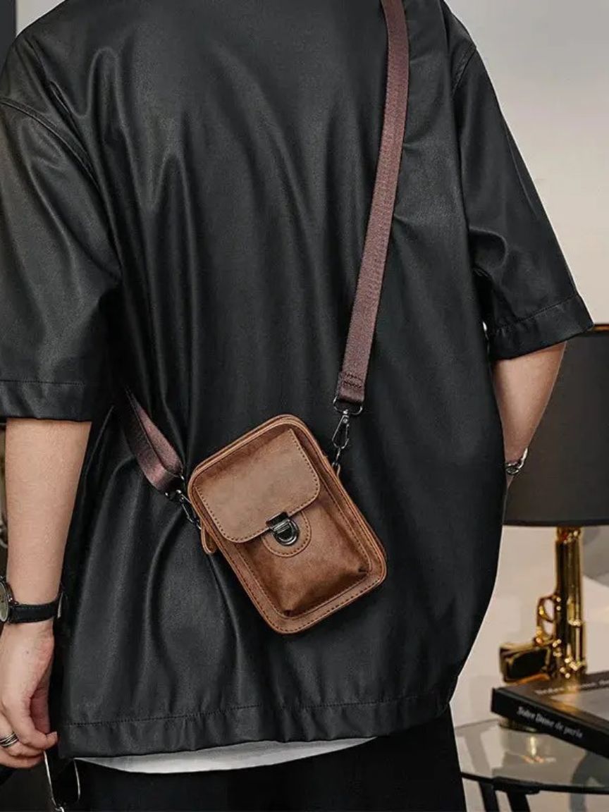 Leviana Mini Vintage Leather Crossbody Bag