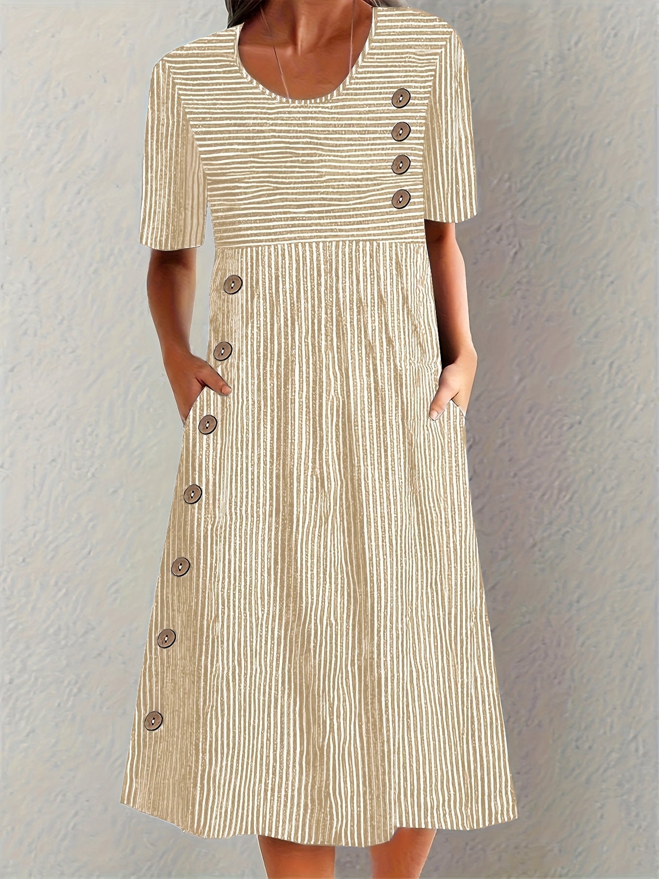 Leviana | Striped Summer Dress