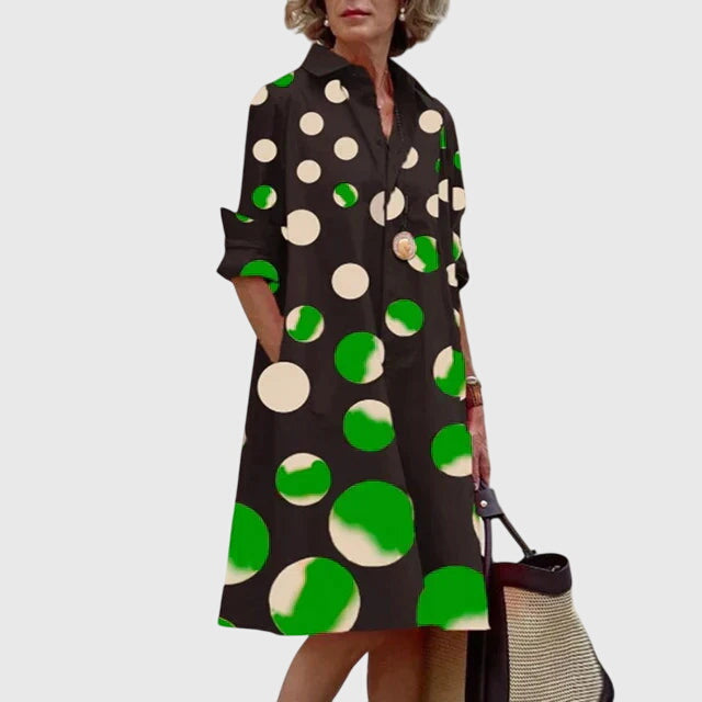 Paige™ - Chic Dress Featuring Convenient Pockets