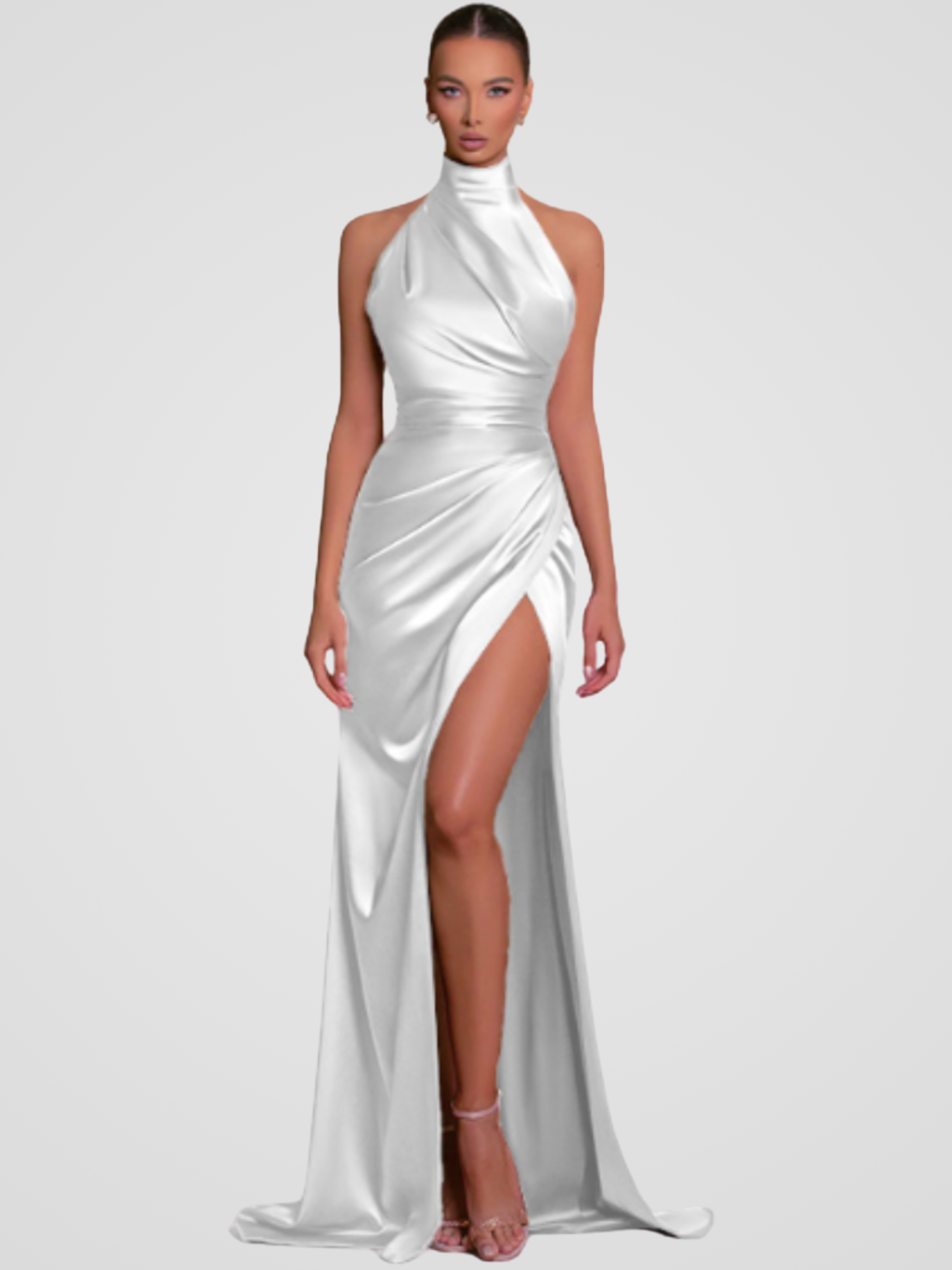 ROYALTY SATIN DRESS