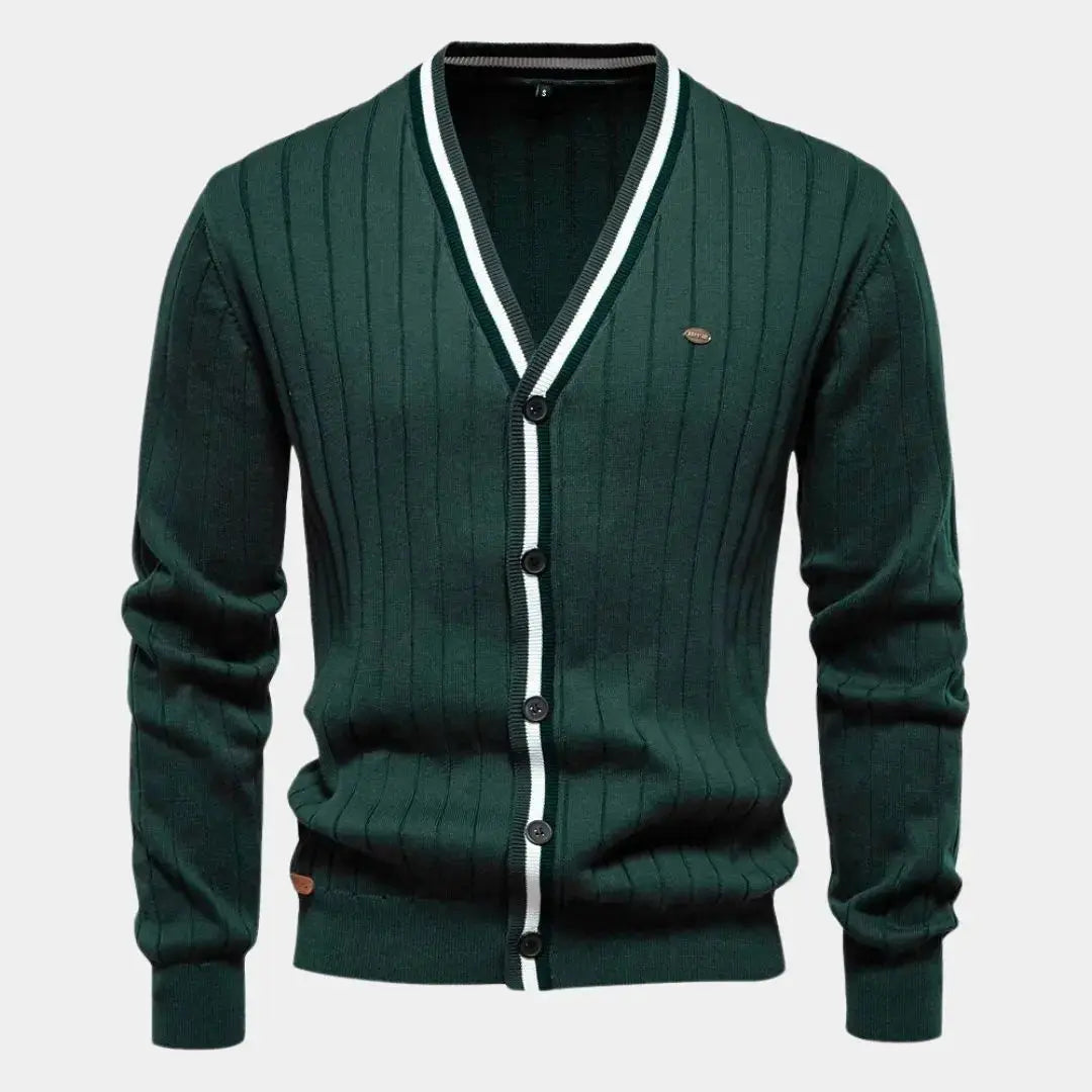 Cotton Sweater with Buttons - Leviana