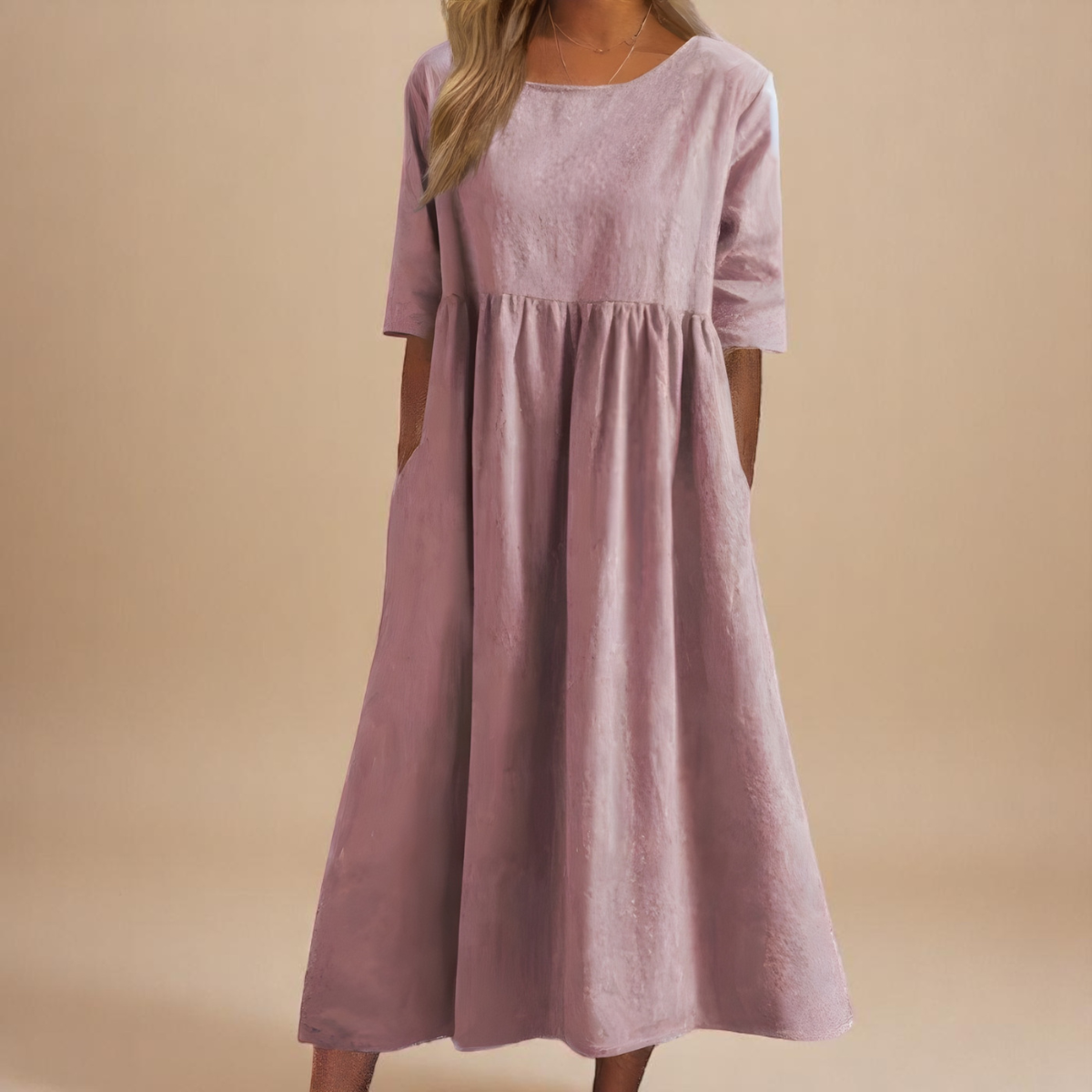Leviana | Flattering Cotton Dress