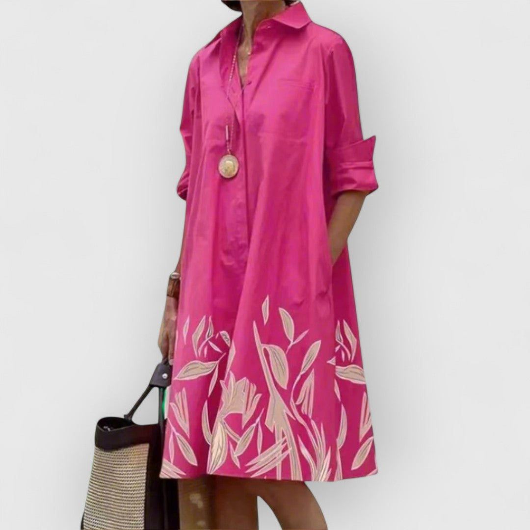 Patricia | Robe Élégante Rosa