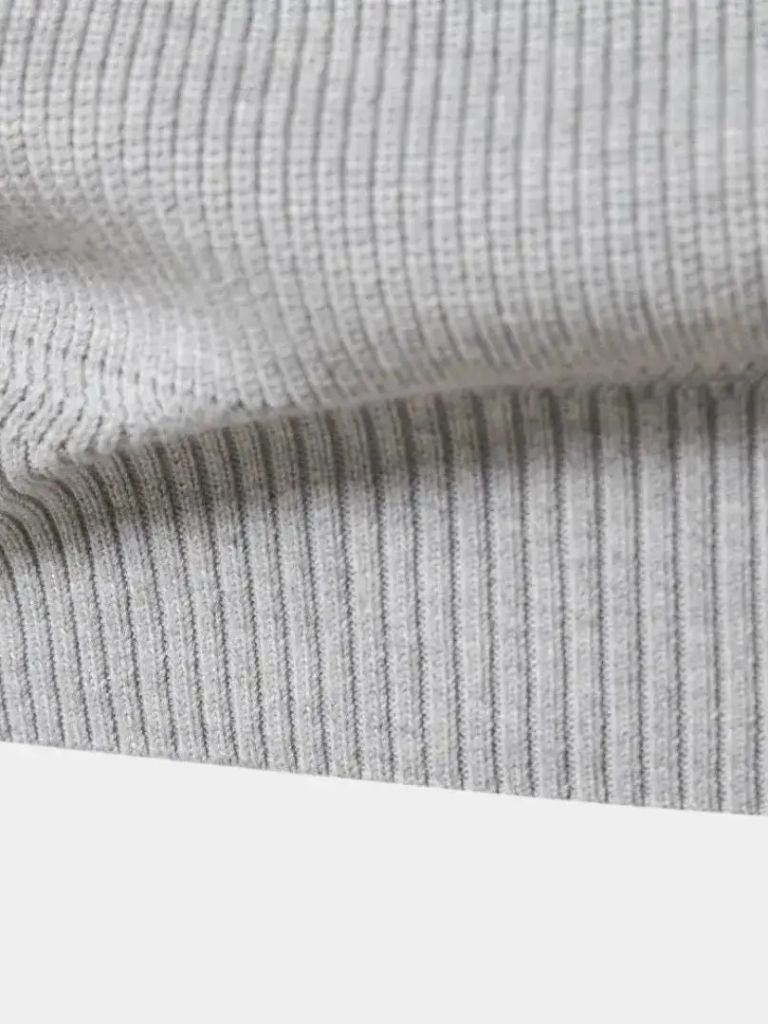 Elegant Zip-Up Sweater - Leviana