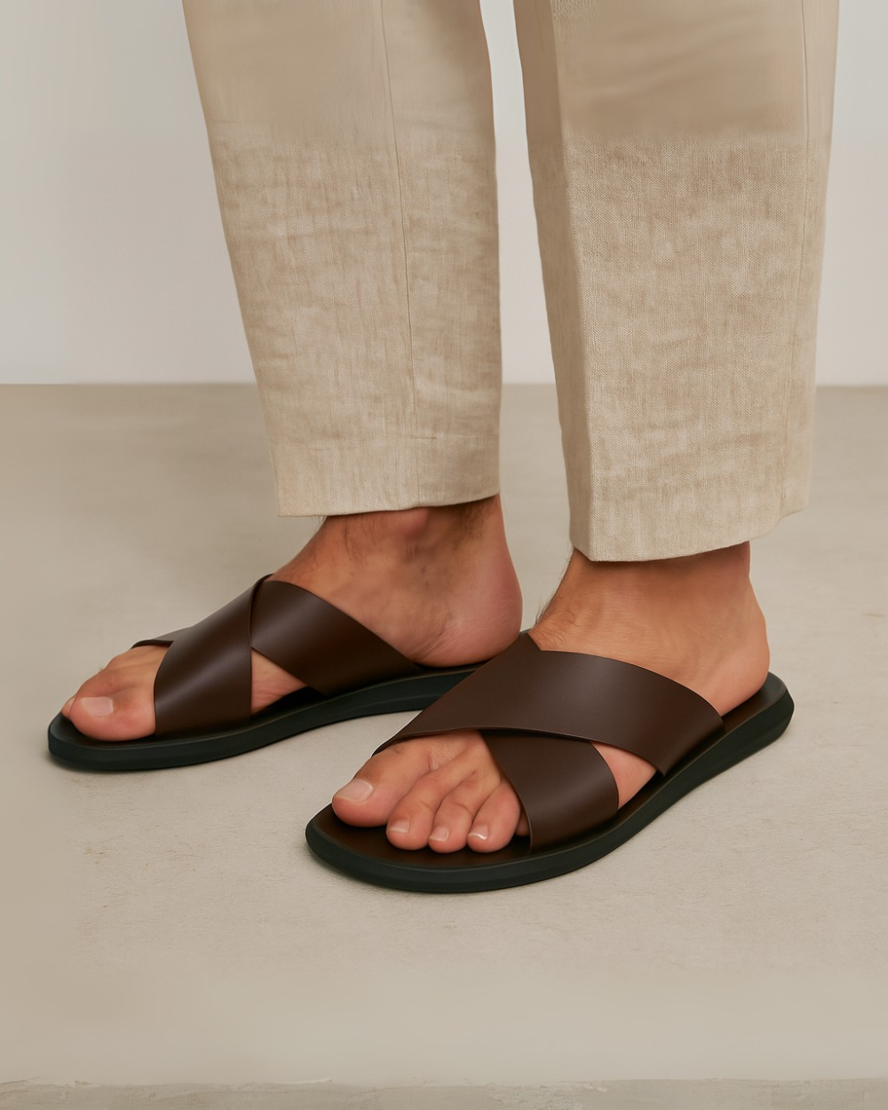 Illino - Strappy Cross Sandals