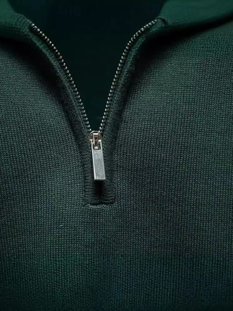 Important Zip Sweater - Leviana