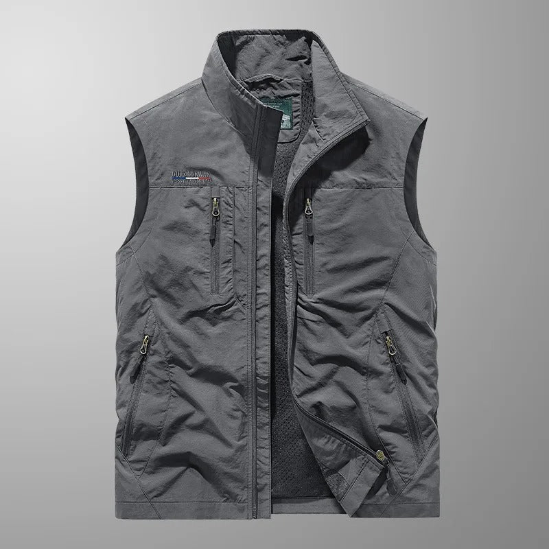 Caspar – Gilet cargo respirant avec poches intelligentes