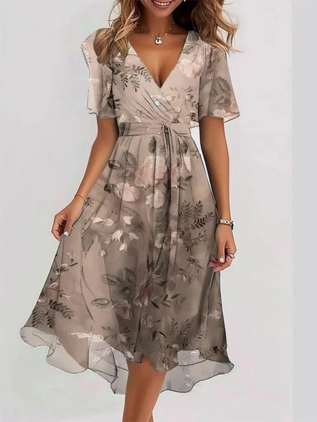 Matilda™ | Summer Dress with Tummy Concealer