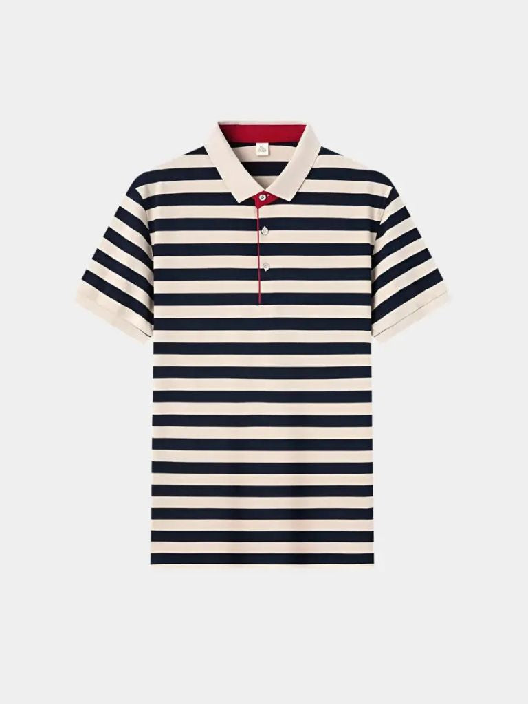 Striped Summer Polo - Leviana