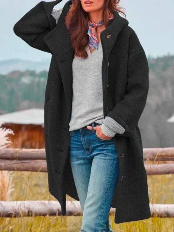 AMELIE - Manteau d'hiver long et élégant