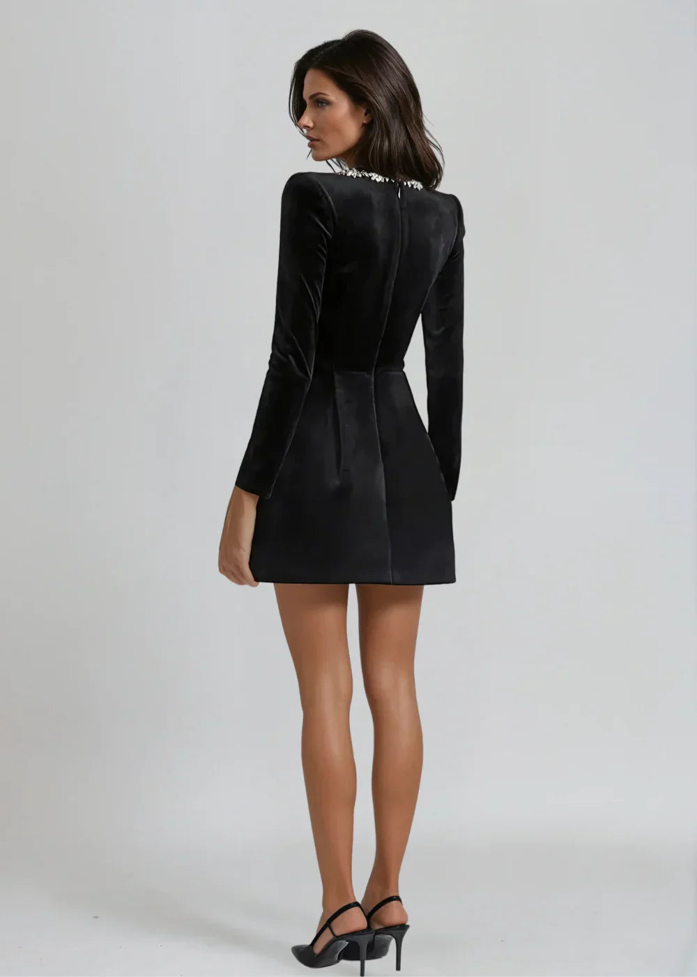 LEVIANA™ | Velvet Mini Dress