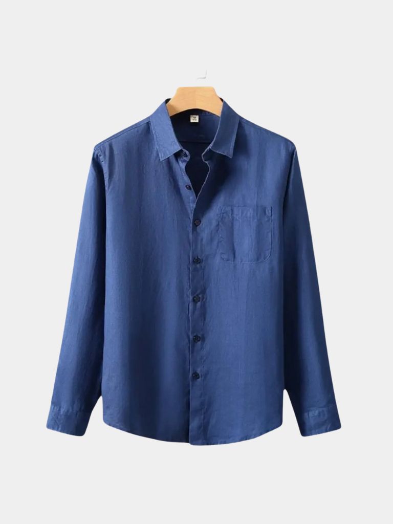 Leviana Essential Long Sleeve Silk Blouse