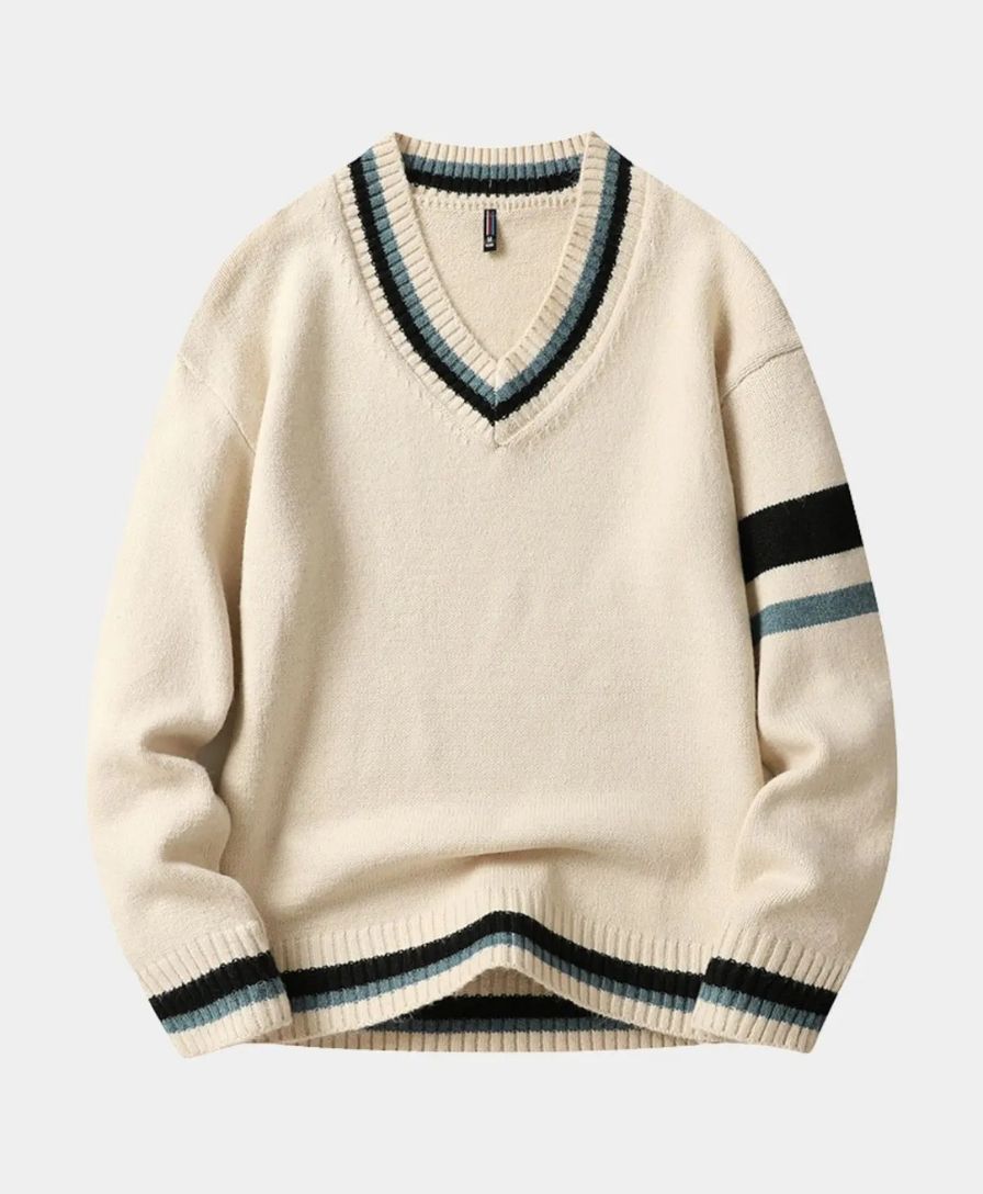 V-Neck Sweater - Leviana