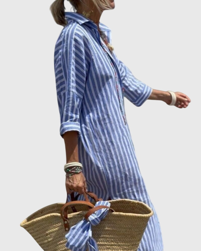 Ellen™ | Timeless Striped Dress