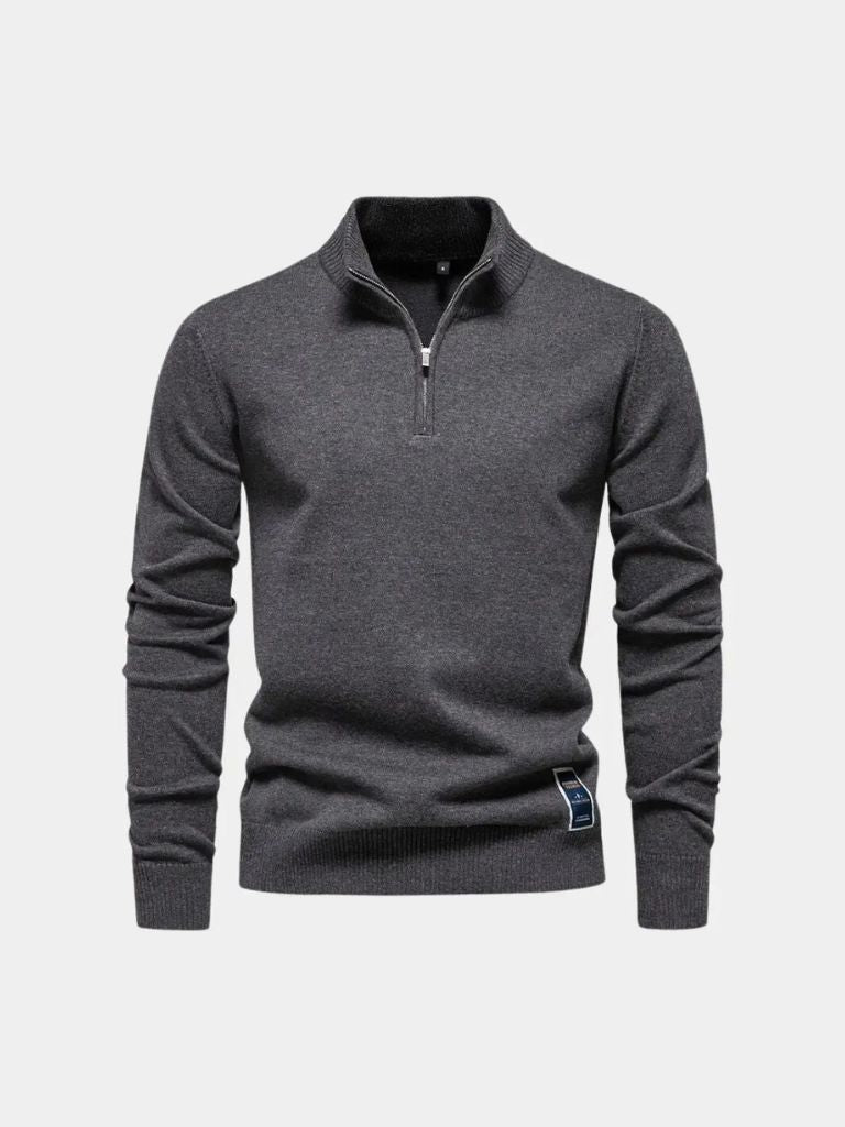 Important Zip Sweater - Leviana