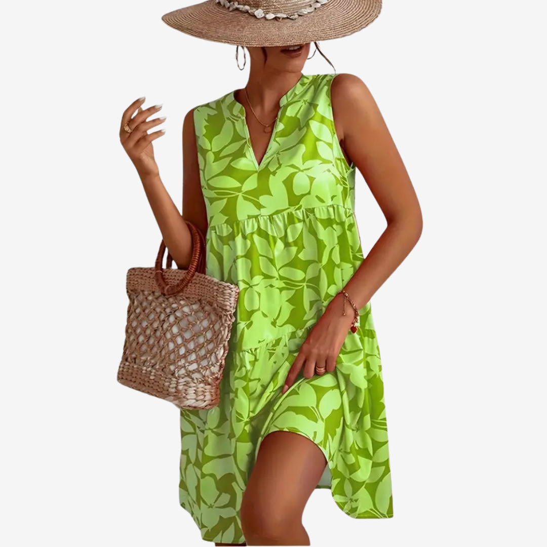 Noréa Midi Évasée Fleurie