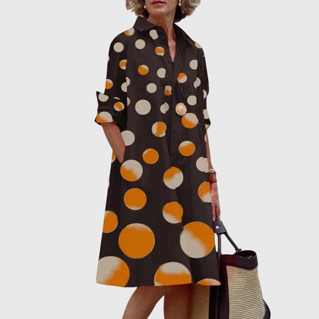 Paige™ - Chic Dress Featuring Convenient Pockets