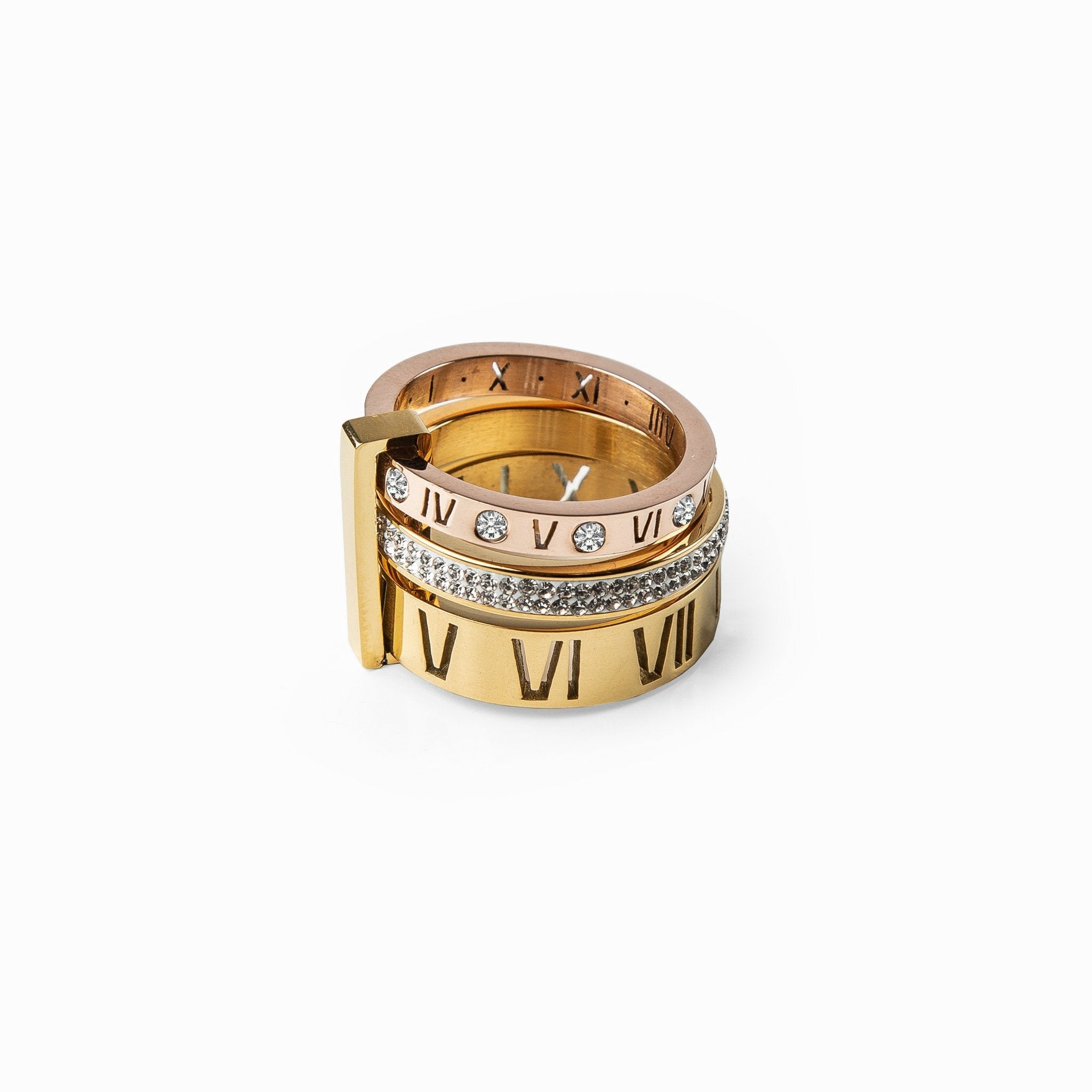 Trio of Brilliance Ring
