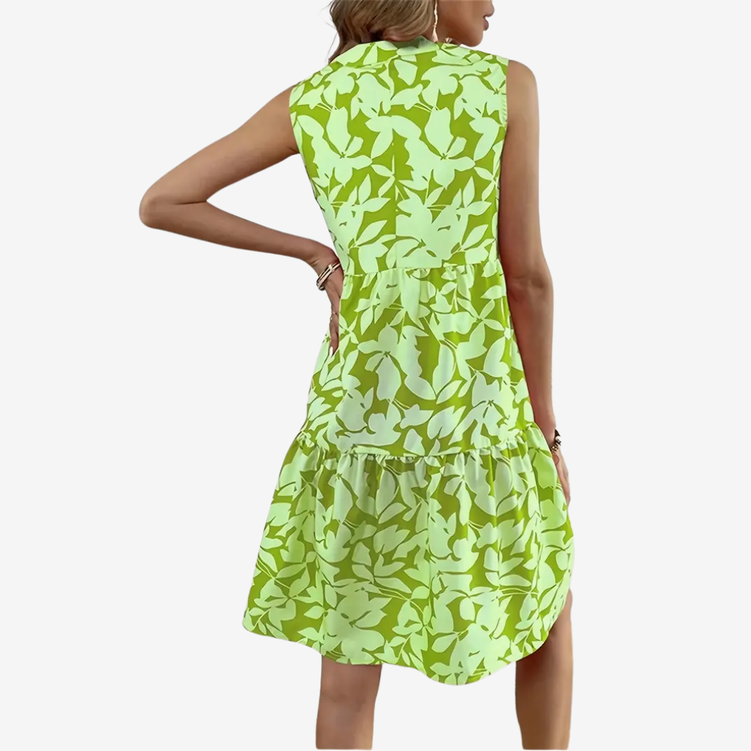 Noréa Midi Évasée Fleurie