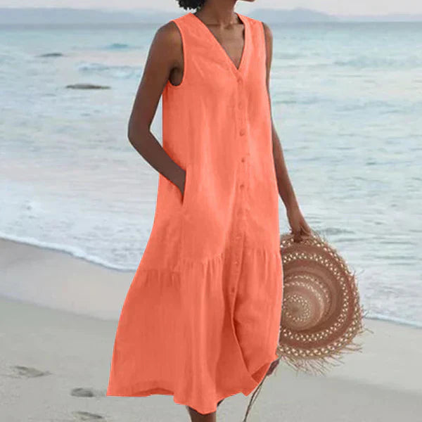 Leviana | Natural Summer Dress