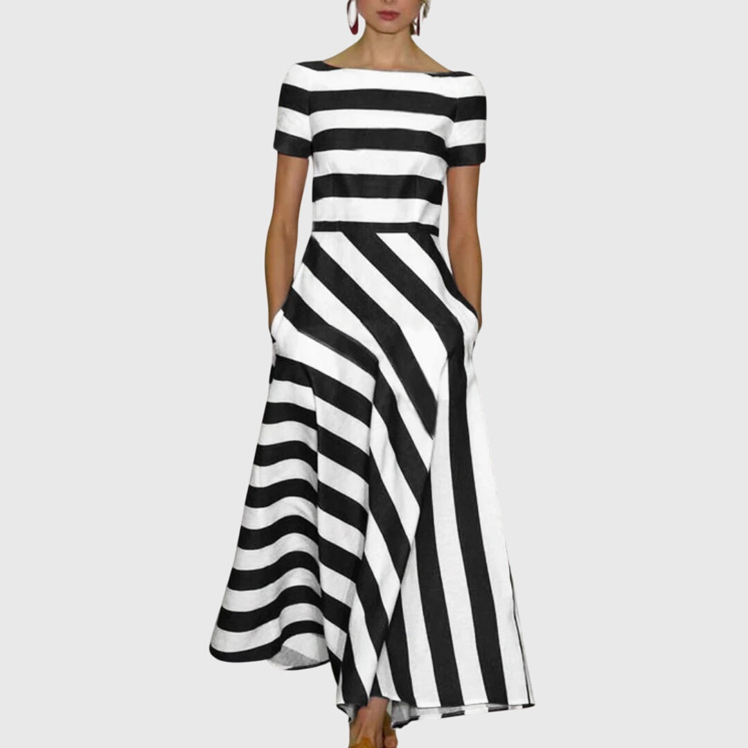 Carly™ Striped Dress - Chic and Stylish
