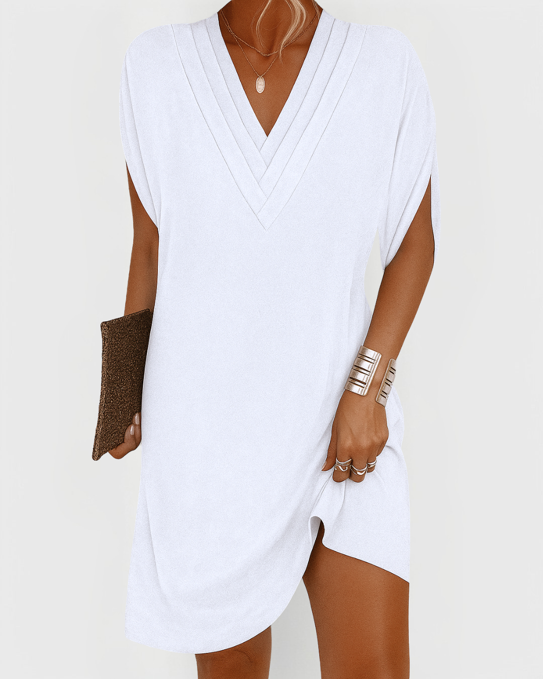 Sophia | Elegant Dress with V-Neck