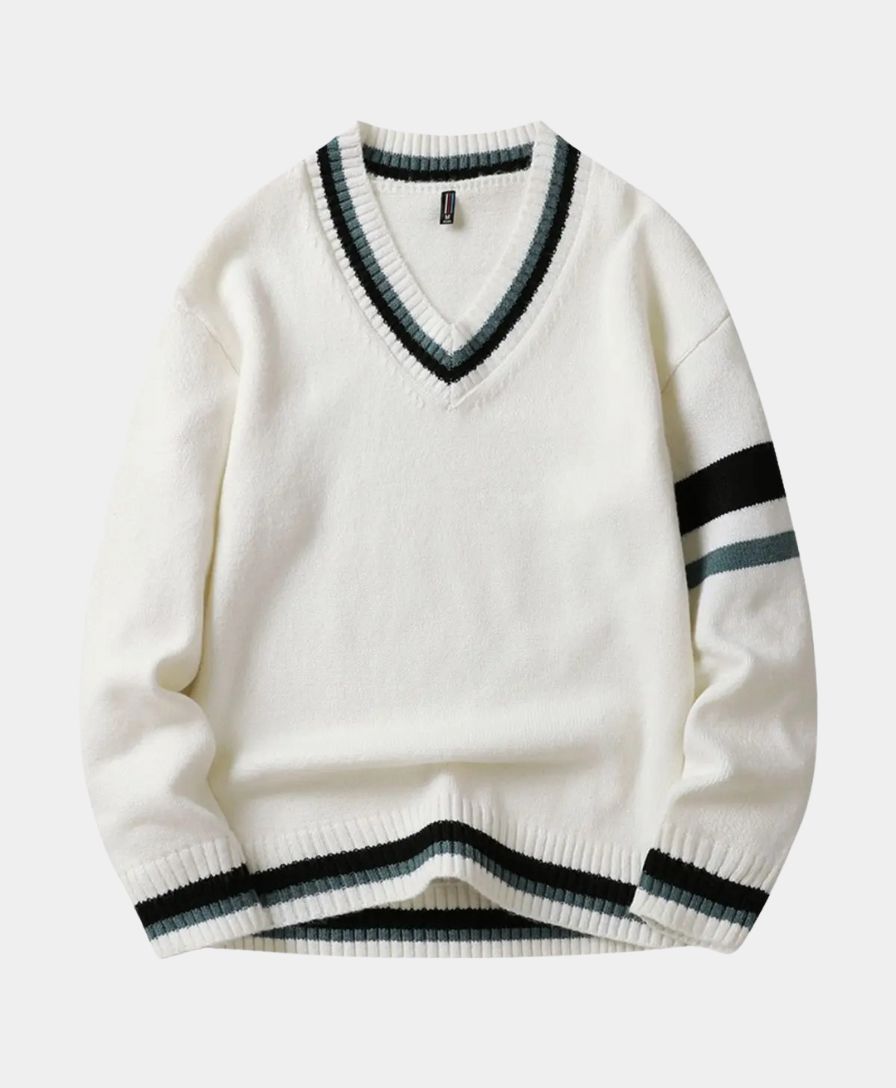 V-Neck Sweater - Leviana