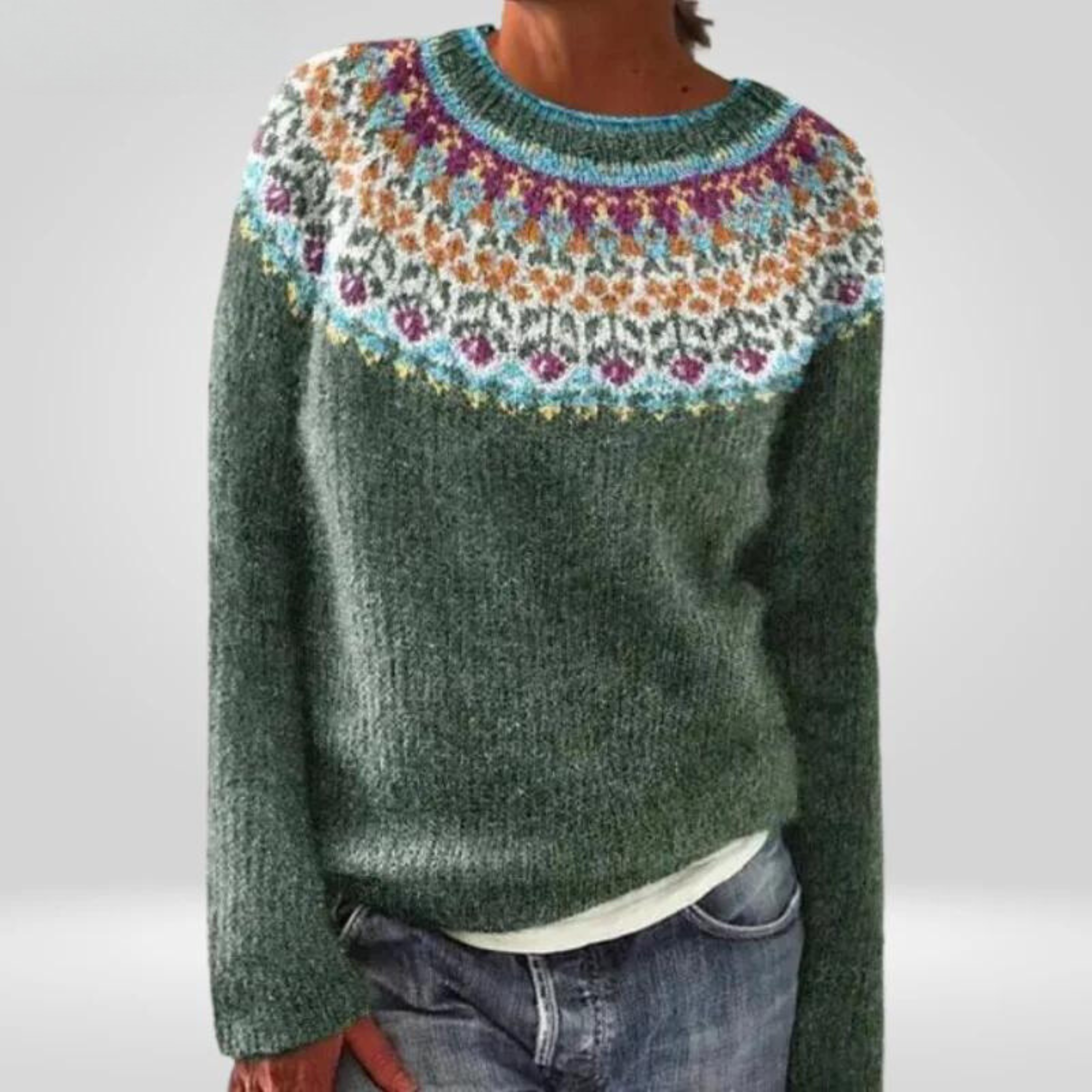 Abigail | Pull Islandais Vintage