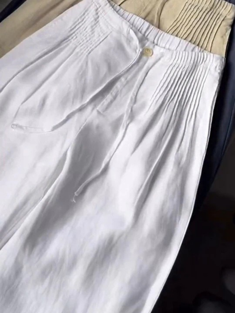 Camille | Wide-Leg Soft Drape Pants