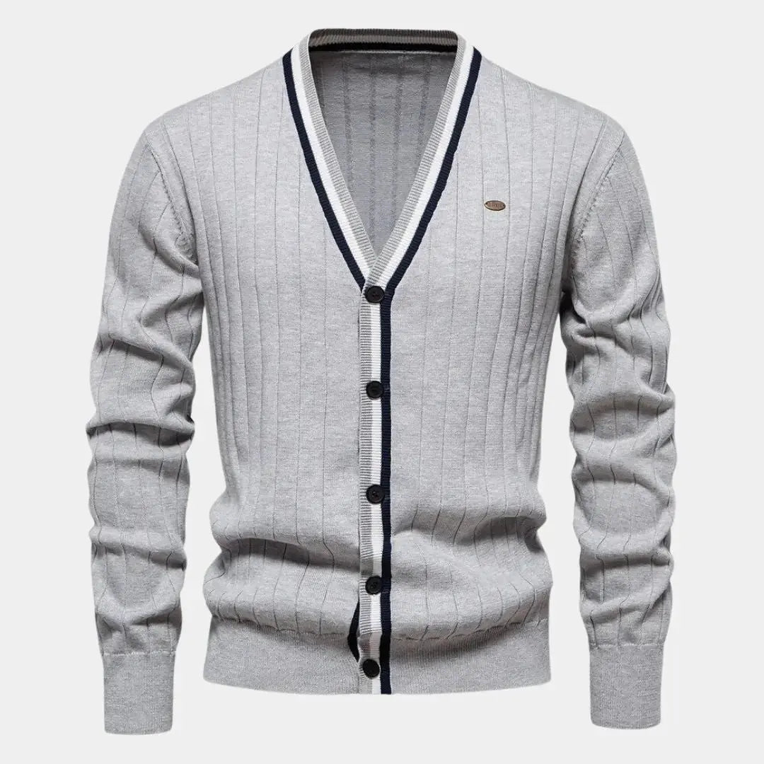 Cotton Sweater with Buttons - Leviana