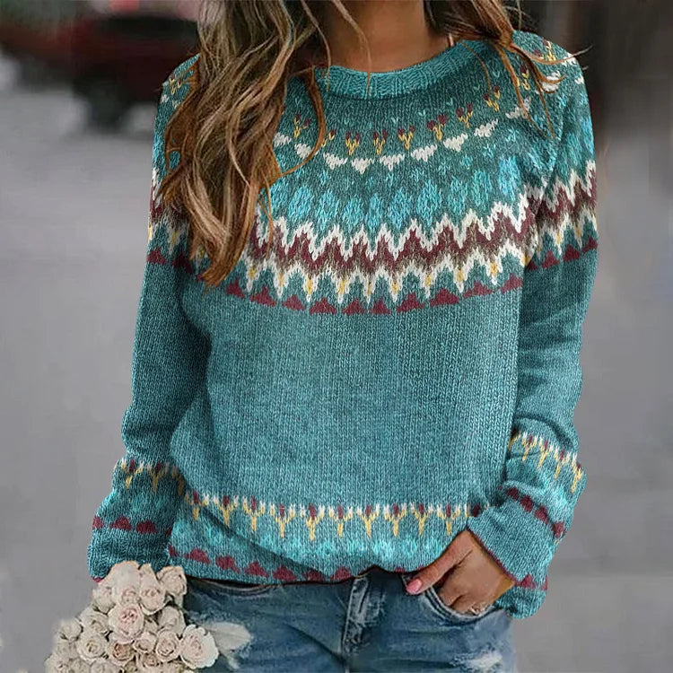 Gloria | Pull Islandais Vintage