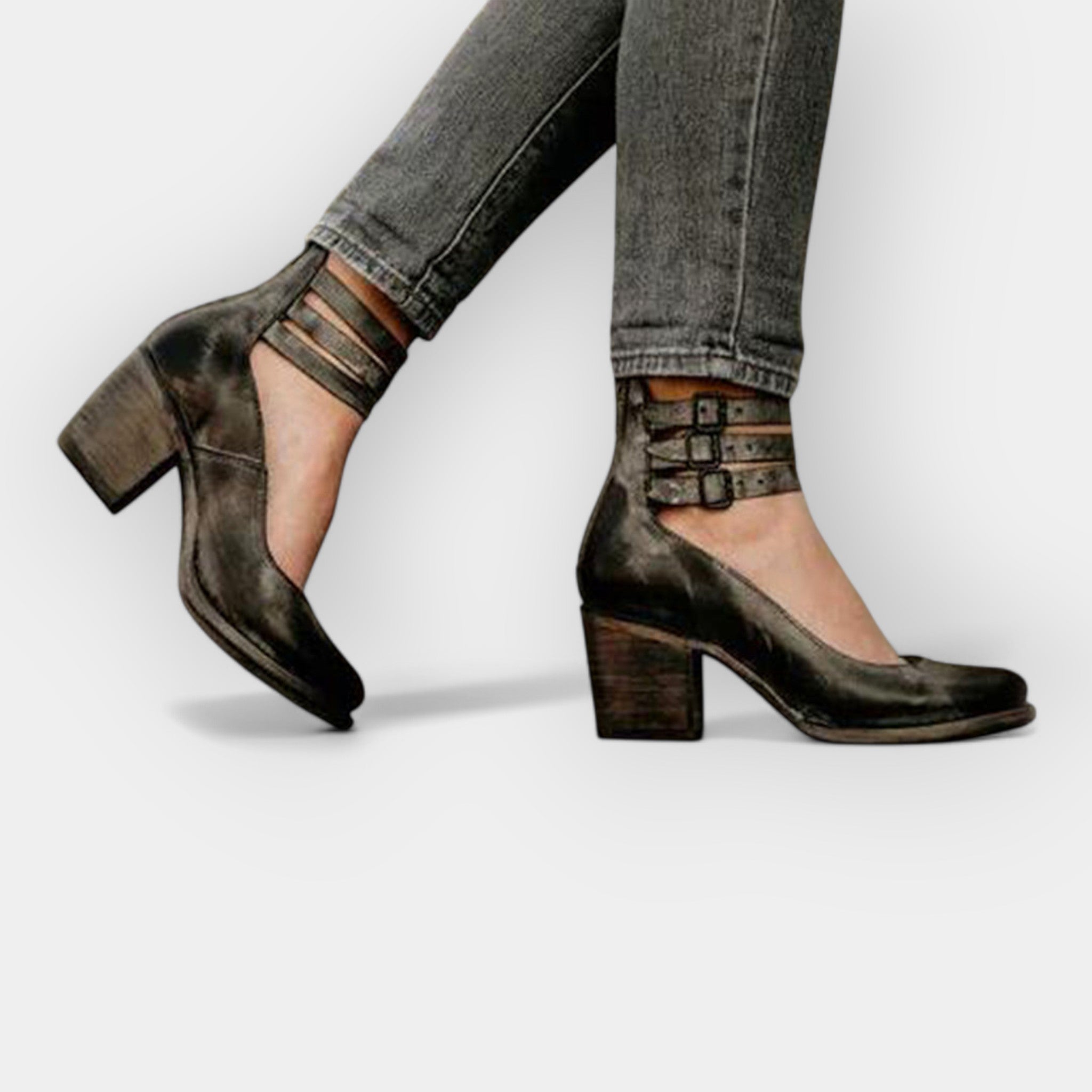 Sandales à Talon Léger