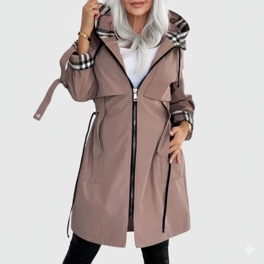 Aurélie | Manteau Femme avec Fermeture Frontale