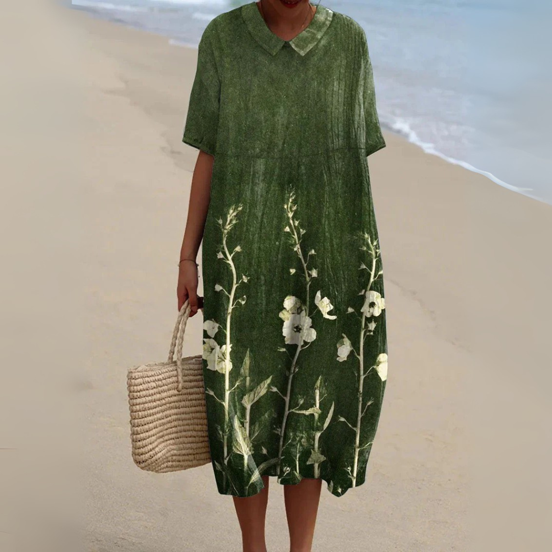 Leviana | Soft Dress with Floral Print