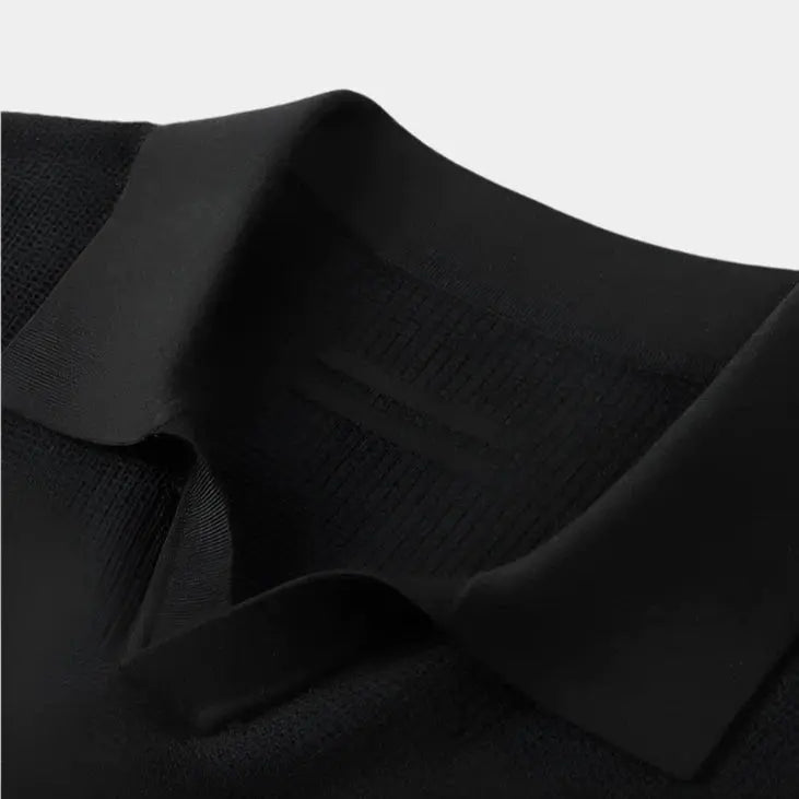 Short Sleeve Polo Without Buttons Daily - Leviana
