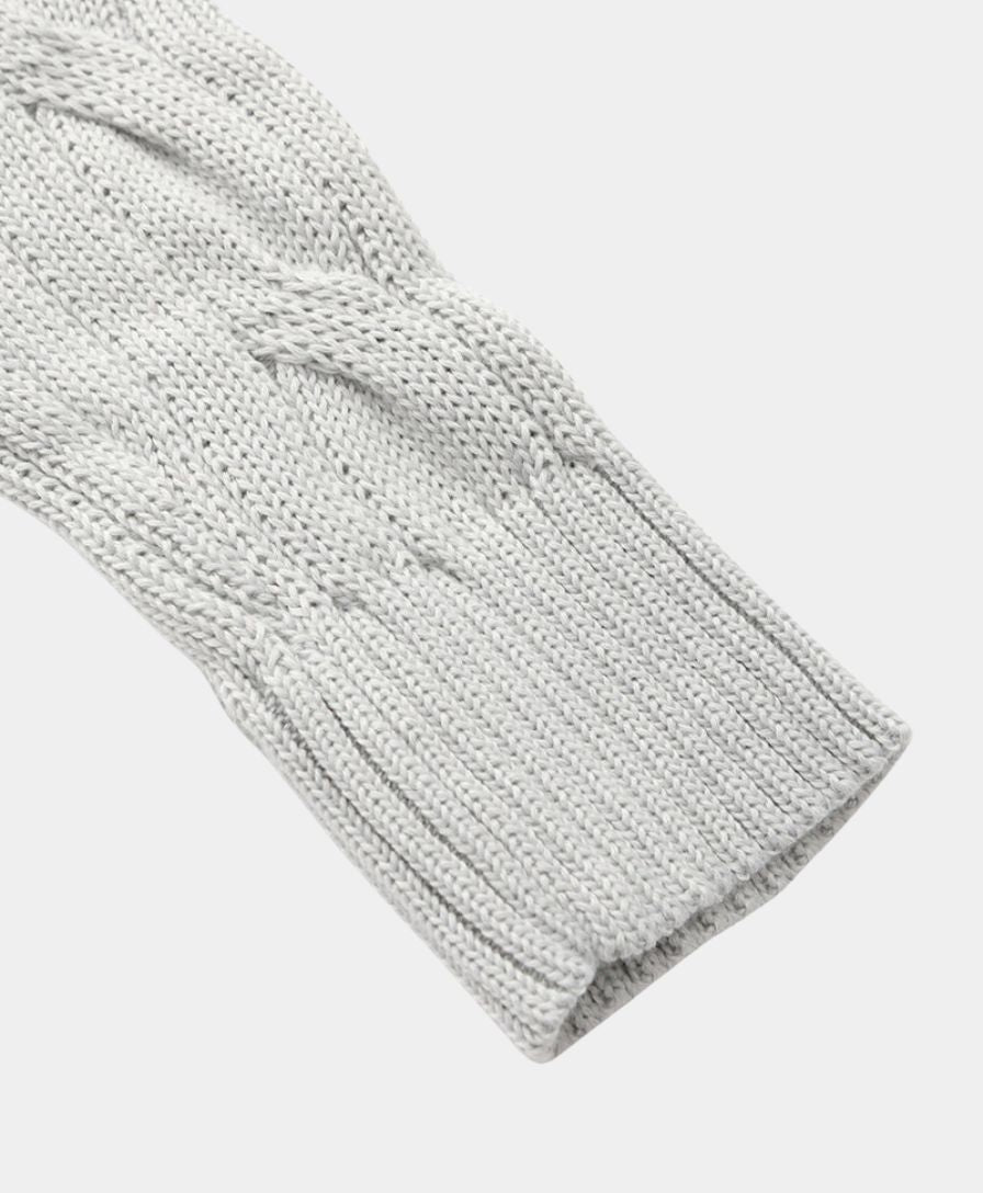Essential Zip Collar Sweater - Leviana