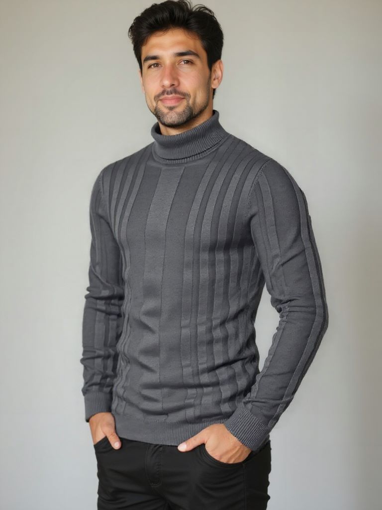 High Neck Sweater - Leviana