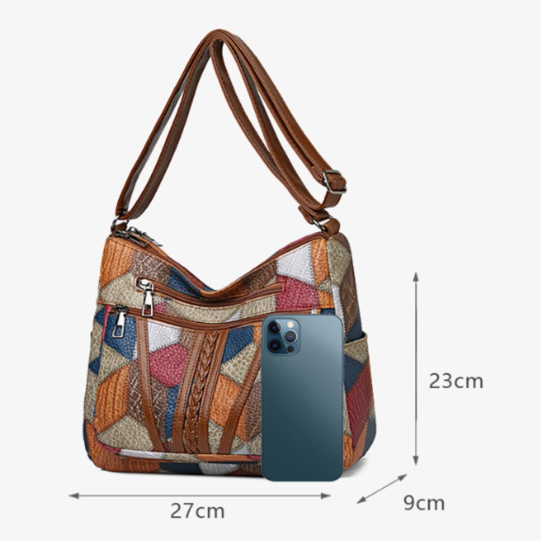 Leviana™ | Handbag in Mosaic Leather