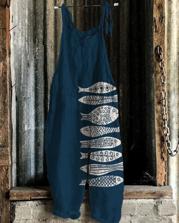 Combinaison Florale Vintage - Style Élégant et Confort pour Femmes