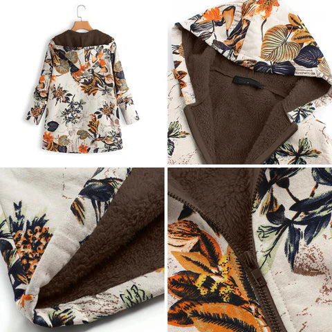 CAMELLIA | Veste élégante et chaude avec doublure douce en polaire